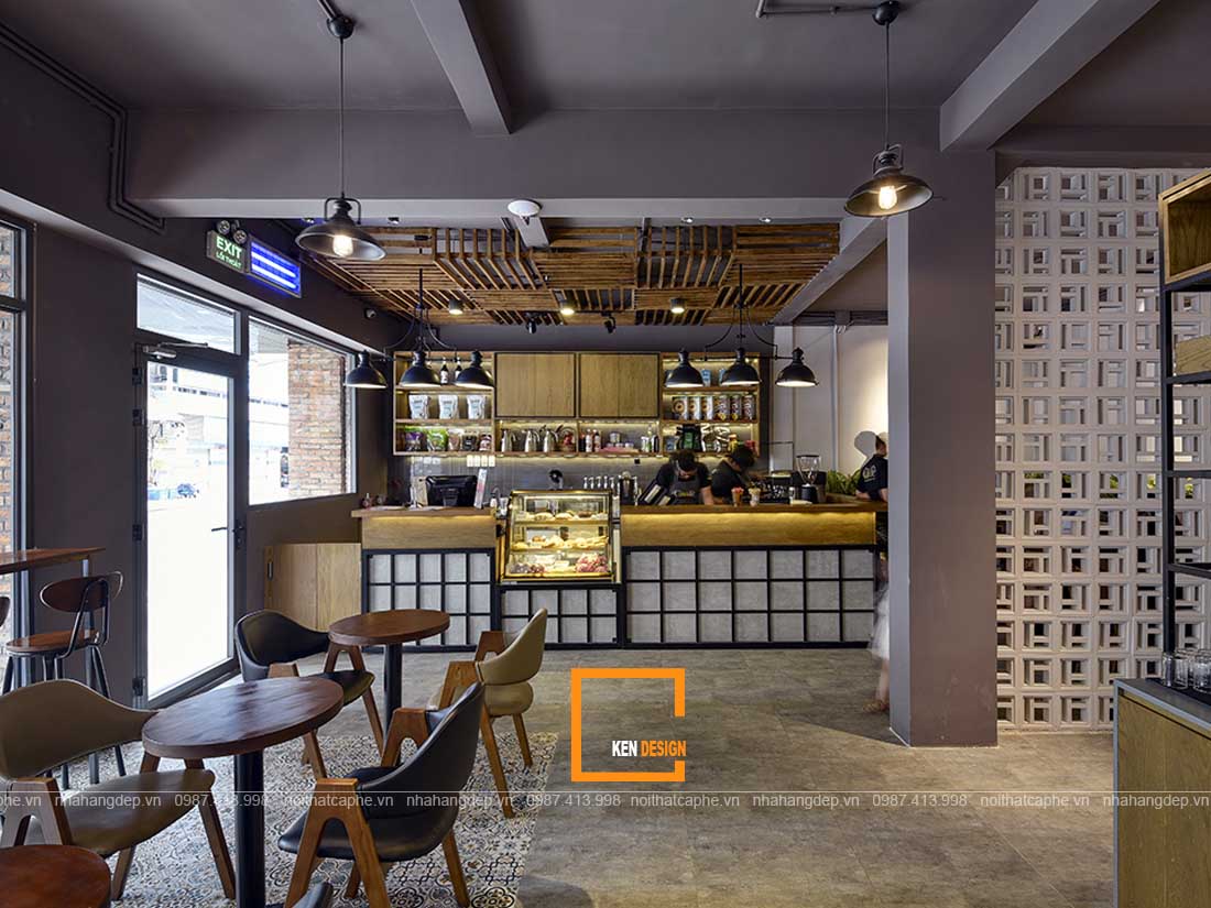 Thi công quán cafe